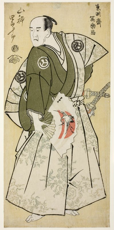 Yamashina White Juro jako Nagoya Sanzaemon (Nagoya Sanzaemon z Yamashina White Juro) autorstwa Toshusai Sharaku