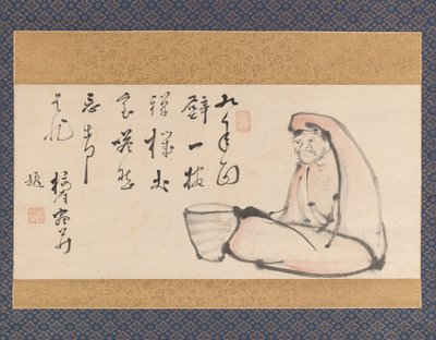 Daruma, XVIII wiek. autorstwa Totoki Baigai