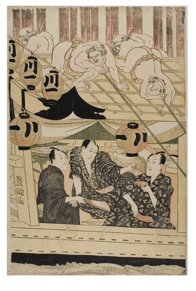 Aktorzy w dwunastu miesiącach autorstwa Toyokuni Utagawa