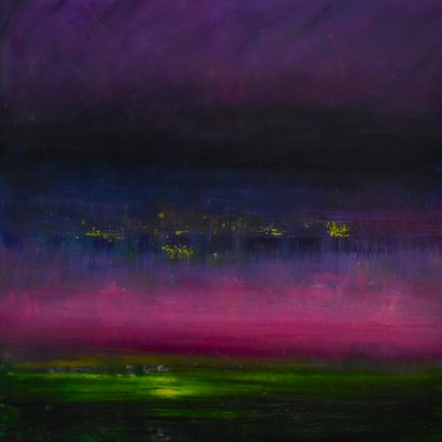 Eventide 4, 2017 (olej na płótnie) autorstwa Tracy Lambros