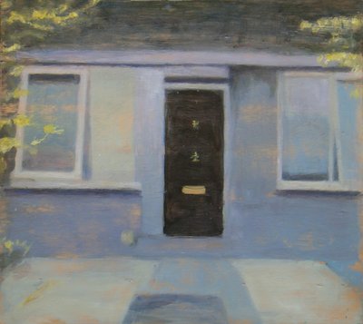 Miejsce do życia 2, 2010 (olej na sklejce) autorstwa Trevor Burgess