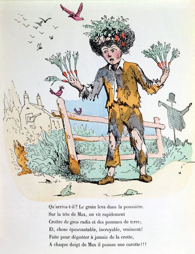 Dziecko, które nigdy się nie myje, ilustracja do 