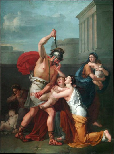 Rzeź niewiniątek”, 1809. autorstwa Trofim Fyodorovich Durnov