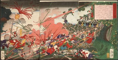 Der Krieg von Kagoshima autorstwa Tsukioka Yoshitoshi