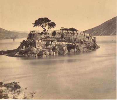 Ming Game Pass Rzeka Min, ca. 1869. autorstwa Tung Hing.