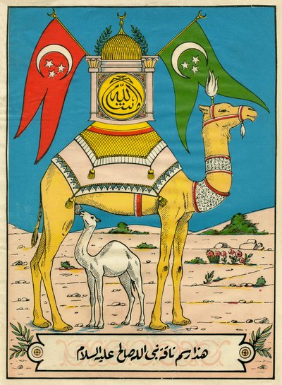 Wielbłąd z Saleh, Sura 7, werset 71: (...) ten wielbłąd Boży jest dla was znakiem (...). Popularne zdjęcia, Tunezja autorstwa Tunisian School