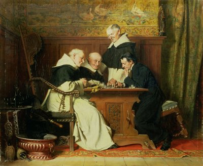 Szachiści autorstwa Ture Nikolaus Cederstrom
