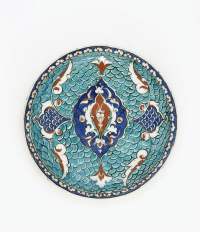 Naczynie, Iznik, dynastia Osmańska (ceramika) autorstwa Turkish School