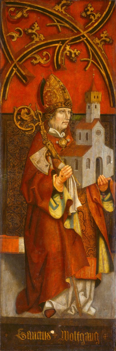 Święty Wolfgang autorstwa Tyrolean 16th Century