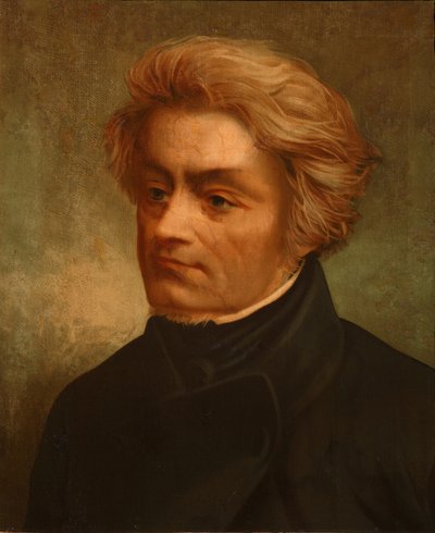 Portrait of the poet Adam Mickiewicz 1798-1855, 1883 autorstwa Tytus Maleszewski
