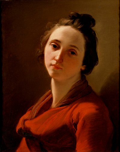 Głowa młodej kobiety, 1775-1778 autorstwa Ubaldo Gandolfi