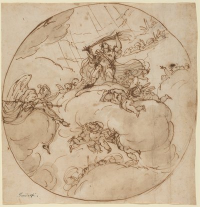 Apoteoza San Vitale autorstwa Ubaldo Gandolfi