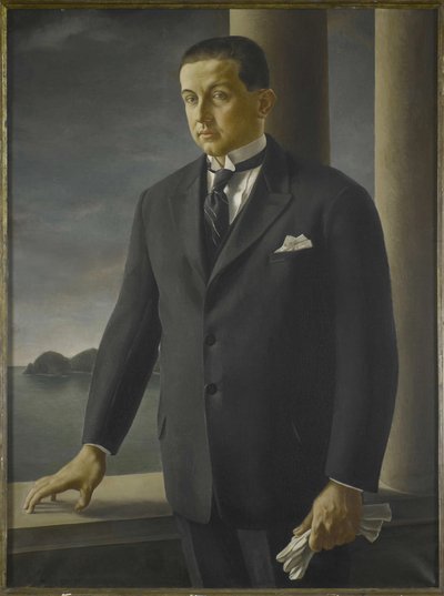 Syn armatora, 1925. autorstwa Ubaldo Oppi