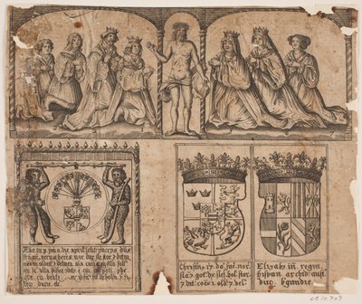 Fragment ołtarza Clausa Berga w Odense autorstwa Ubekendt