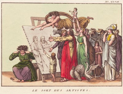 Los artystów autorstwa Ubekendt dansk efter 1780