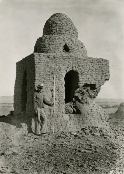 Wielki Grobowiec, nekropolia, Qasr Ibrim, Egipt, zdjęcie Ugo Monneret de Villard autorstwa Ugo Monneret de Villard