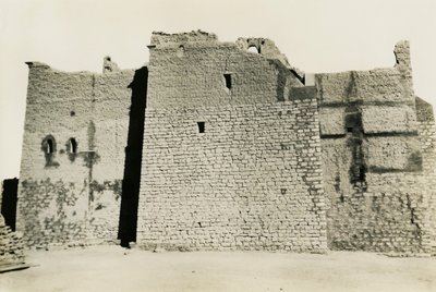 Klasztor św. Symeona, Asuan, Egipt, zdjęcie autorstwa Ugo Monneret de Villard autorstwa Ugo Monneret de Villard
