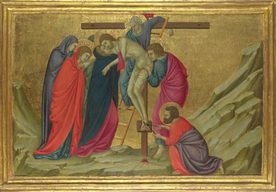 Osadzanie z bazyliki Santa Croce we Florencji, ok. 1930 r. 1324-1325 autorstwa Ugolino di Nerio