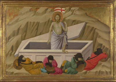 Zmartwychwstanie Z bazyliki Santa Croce we Florencji, ok. 1930 r. 1324-1325 autorstwa Ugolino di Nerio