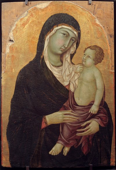 Dziewica z Dzieciątkiem Obraz na drewnie autorstwa Ugolino di Nerio autorstwa Ugolino di Nerio