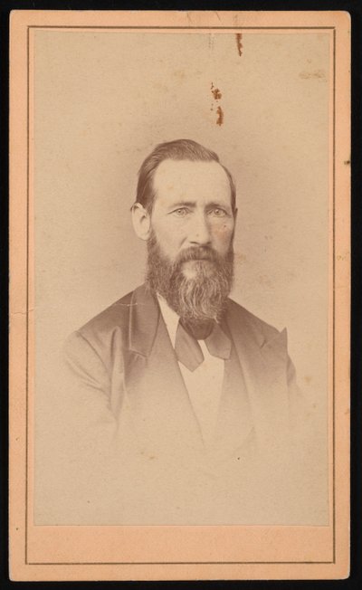 Portret dr George Vasey 1822-1893, 1872. autorstwa Ulke Bros