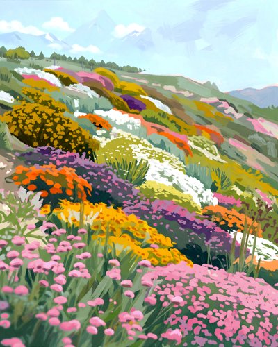 Bloomscape autorstwa Uma Gokhale