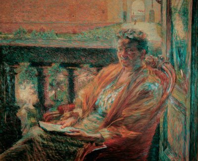 Portret pani Meta Quarck autorstwa Umberto Boccioni