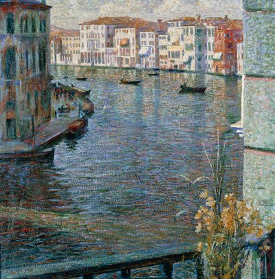 Canal Grande w Wenecji autorstwa Umberto Boccioni