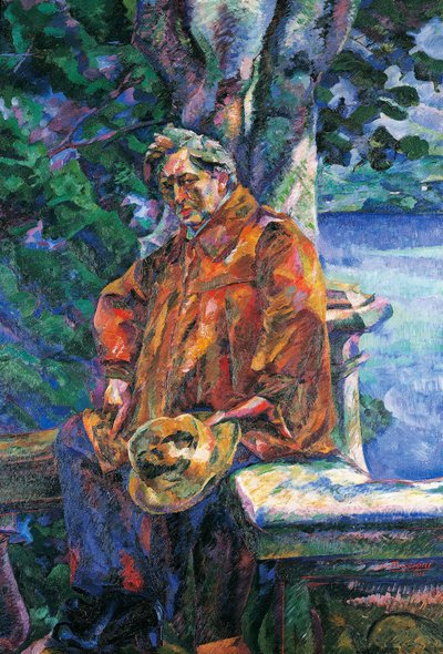 Portret Maestro Ferruccio Busoniego (olej na płótnie) autorstwa Umberto Boccioni