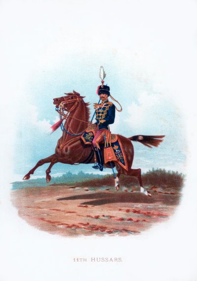 XI huzarzy, 1889 autorstwa Unbekannt