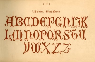 XII wiek. Muzeum Brytyjskie, 1862 autorstwa Unbekannt