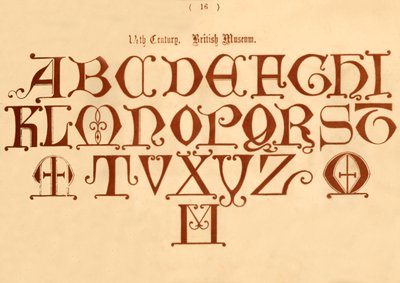 14 wiek. Muzeum Brytyjskie, 1862 autorstwa Unbekannt