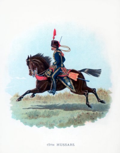 XV Huzarów, 1890 autorstwa Unbekannt