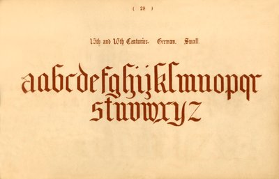 Wiek XV i XVI. Niemiecki. Mały, 1862 autorstwa Unbekannt