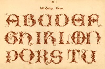16 wiek. Watykan, 1862 r. autorstwa Unbekannt