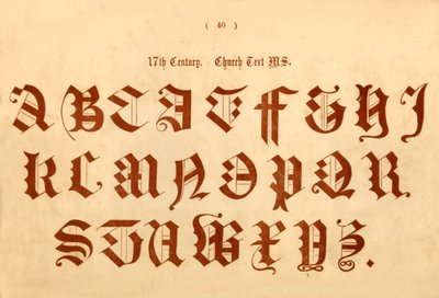 XVII wiek. Tekst kościelny MS., 1862 autorstwa Unbekannt