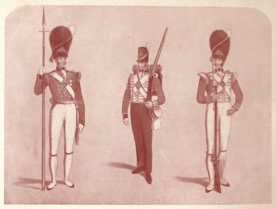 1 lub Pułk Grenadierów Gwardii w 1815, 1909 autorstwa Unbekannt