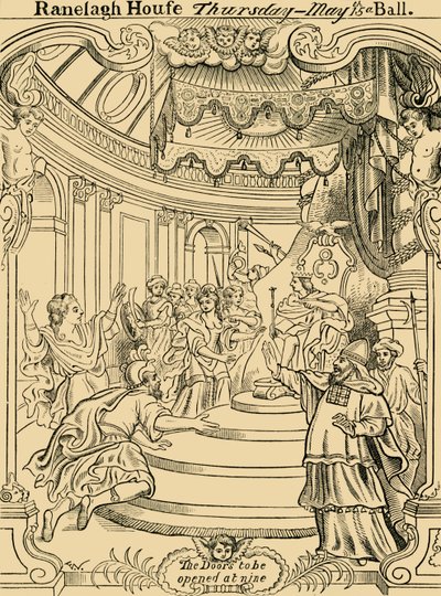 Karta zaproszenia do Ranelagh, c1876. autorstwa Unbekannt