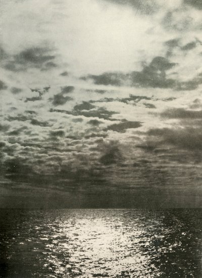 Efekt chmury przed zamarznięciem morza, c1908, 1909 autorstwa Unbekannt