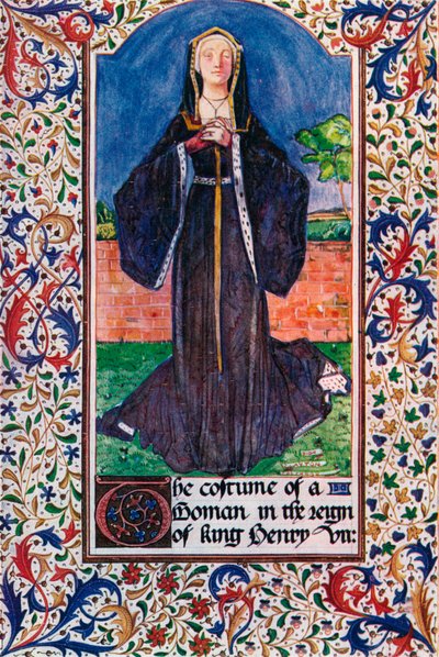 Kostium za panowania króla Henryka VII, 1907 autorstwa Unbekannt