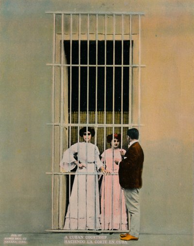 Kubańskie zaloty, c1920 autorstwa Unbekannt