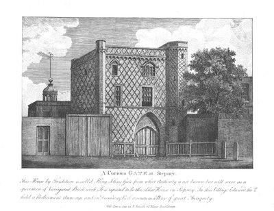 Ciekawa Brama w Stepney, 1791 autorstwa Unbekannt