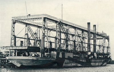 Pływająca kolej, 1922. autorstwa Unbekannt