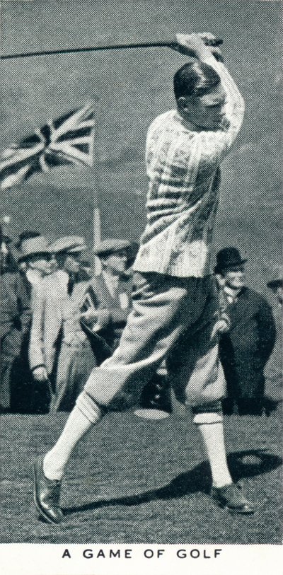 Gra w golfa, 1924 1937 autorstwa Unbekannt