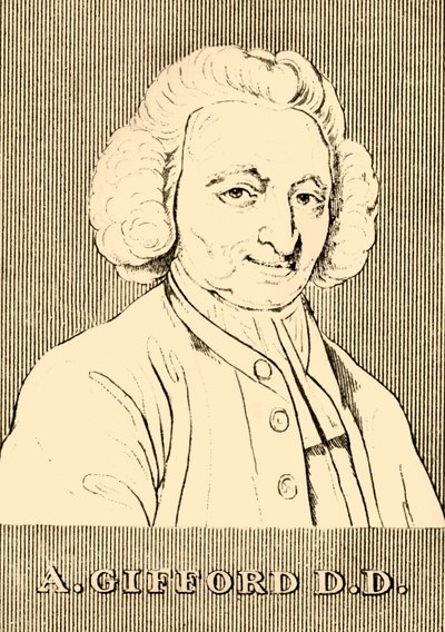 A. Gifford DD, 1700-1784, 1830. autorstwa Unbekannt
