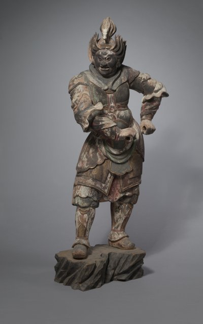 Niebiański generał Jeden z Junishinsho, 1200s. autorstwa Unbekannt
