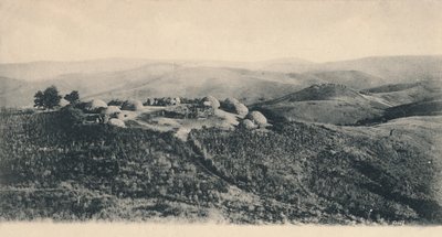 Kraal Kafir - Zululand, początek XX wieku. autorstwa Unbekannt