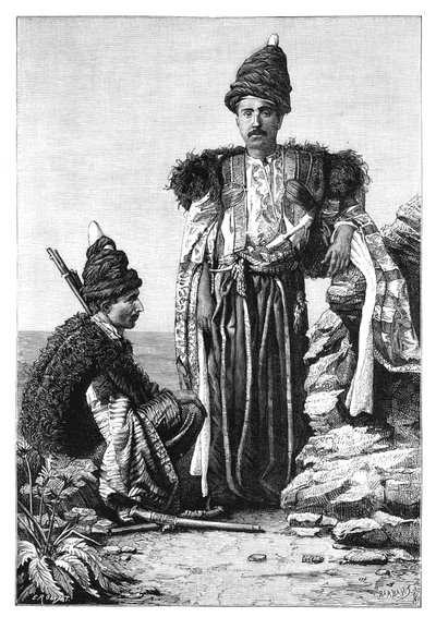 Kurdowie panowie, 1895 autorstwa Unbekannt