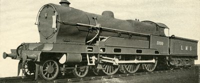 Wiodący typ ekspresowy w LMS - Odbudowany Claughton., ok. 1930. autorstwa Unbekannt