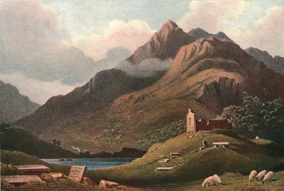 Krajobraz górski - Ben Lomond, ok. 1900. autorstwa Unbekannt